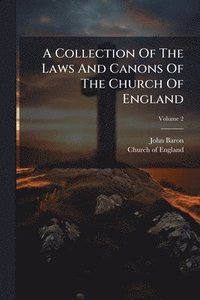 bokomslag A Collection Of The Laws And Canons Of The Church Of England