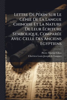 bokomslag Lettre De PÃ(c)kin Sur Le GÃ(c)nie De La Langue Chinoise Et La Nature De Leur Ã?criture Symbolique, ComparÃ(c)e Avec Celle Des Anciens Egyptiens