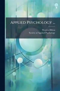 bokomslag Applied Psychology ...
