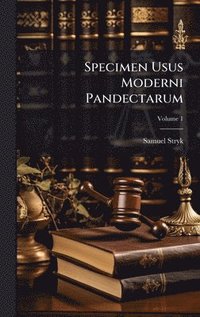bokomslag Specimen Usus Moderni Pandectarum