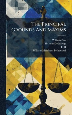bokomslag Principal Grounds And Maxims