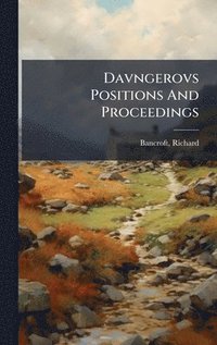 bokomslag Davngerovs Positions And Proceedings