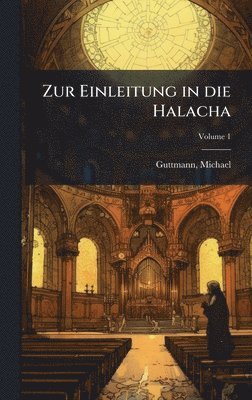 bokomslag Zur Einleitung in die Halacha