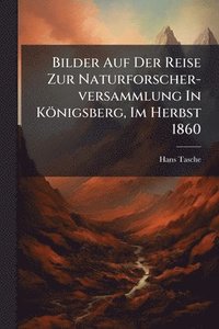 bokomslag Bilder Auf Der Reise Zur Naturforscher-versammlung In Königsberg, Im Herbst 1860