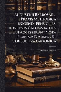 bokomslag Augustini Barbosae ... Praxis Methodica Exigendi Pensiones, Adversus Calumniantes ... Cui Accesserunt Vota Plurima Decisiva Et Consultiva Canonica