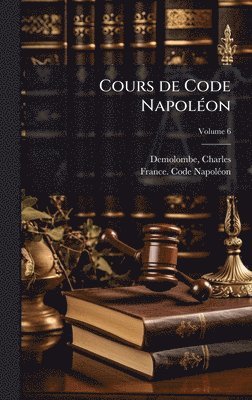 bokomslag Cours de Code NapolÃ(c)on