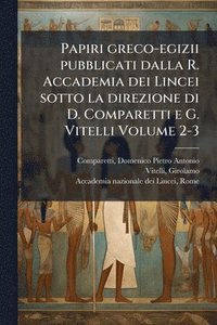 bokomslag Papiri greco-egizii pubblicati dalla R. Accademia dei Lincei sotto la direzione di D. Comparetti e G. Vitelli Volume 2-3