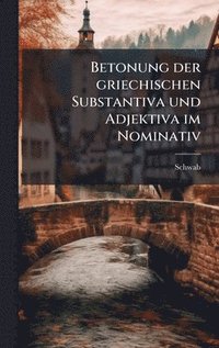 bokomslag Betonung der griechischen Substantiva und Adjektiva im Nominativ