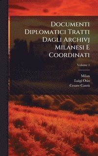 bokomslag Documenti Diplomatici Tratti Dagli Archivj Milanesi E Coordinati