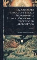 bokomslag Dizionario Di Erudizione Biblica Propedeutico, Storico, Geografico, Esegetico Ed Apologetico