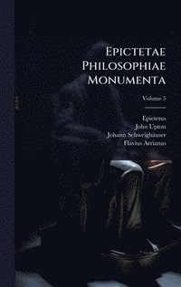 bokomslag Epictetae Philosophiae Monumenta
