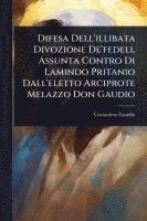 bokomslag Difesa Dell'illibata Divozione De'fedeli, Assunta Contro Di Lamindo Pritanio Dall'eletto Arciprote Melazzo Don Gaudio