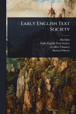 bokomslag Early English Text Society