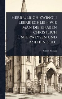 bokomslag Herr Ulrich Zwingli Leerbiechlein wie man die Knaben christlich Unterweysen und erziehen soll.