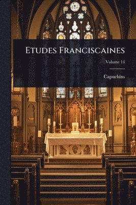 bokomslag Etudes Franciscaines