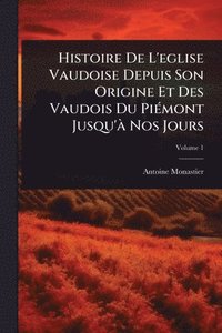 bokomslag Histoire De L'eglise Vaudoise Depuis Son Origine Et Des Vaudois Du PiÃ(c)mont Jusqu'Ã Nos Jours