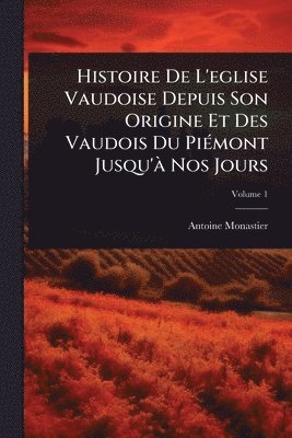 bokomslag Histoire De L'eglise Vaudoise Depuis Son Origine Et Des Vaudois Du PiÃ(c)mont Jusqu'Ã Nos Jours