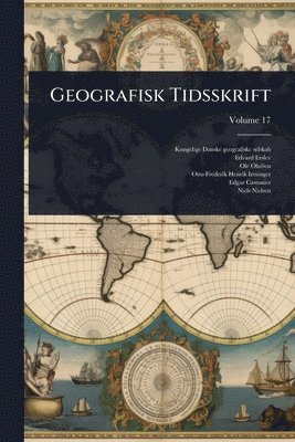 bokomslag Geografisk Tidsskrift