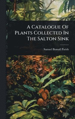 bokomslag A Catalogue Of Plants Collected In The Salton Sink