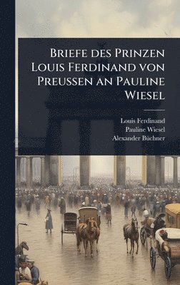 bokomslag Briefe des Prinzen Louis Ferdinand von PreuÃ&#159;en an Pauline Wiesel