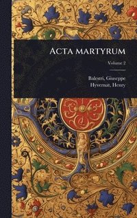 bokomslag Acta martyrum