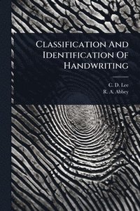 bokomslag Classification And Identification Of Handwriting