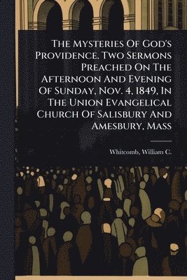 bokomslag Mysteries Of God's Providence. Two Sermons Preached On The Afternoon And Evening Of Sunday, Nov. 4, 1849, In The Union Evangelical Church Of Salisbury And Amesbury, Mass