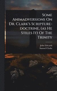 bokomslag Some Animadversions On Dr. Clark's Scripture-doctrine, (as He Stiles It) Of The Trinity