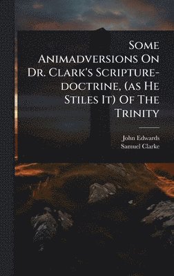 bokomslag Some Animadversions On Dr. Clark's Scripture-doctrine, (as He Stiles It) Of The Trinity