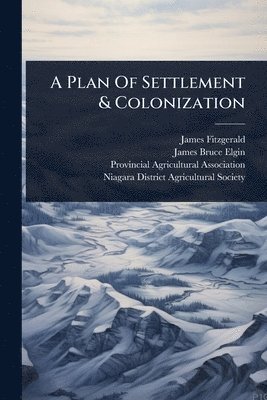 bokomslag Plan Of Settlement & Colonization
