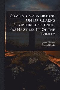 bokomslag Some Animadversions On Dr. Clark's Scripture-doctrine, (as He Stiles It) Of The Trinity