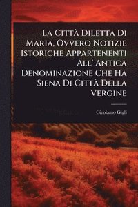 bokomslag CittÃ Diletta Di Maria, Ovvero Notizie Istoriche Appartenenti All' Antica Denominazione Che Ha Siena Di CittÃ Della Vergine
