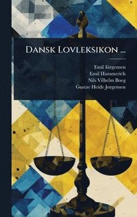 bokomslag Dansk Lovleksikon ...