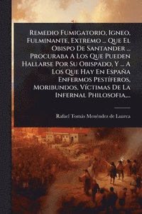 bokomslag Remedio Fumigatorio, Igneo, Fulminante, Extremo ... Que El Obispo De Santander ... Procuraba A Los Que Pueden Hallarse Por Su Obispado, Y ... A Los Que Hay En España Enfermos PestÃ-feros, Moribundo...