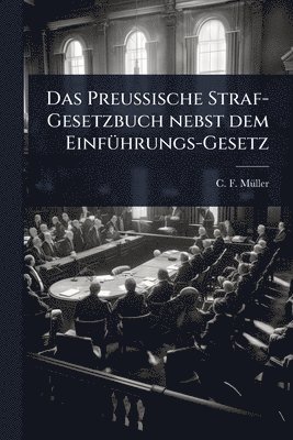 bokomslag Preussische Straf-Gesetzbuch nebst dem EinfÃ1/4hrungs-Gesetz