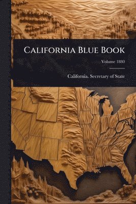 bokomslag California Blue Book