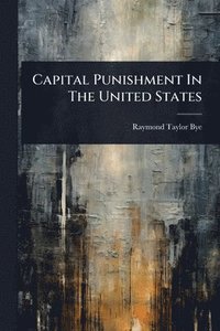 bokomslag Capital Punishment In The United States