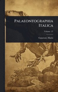 bokomslag Palaeontographia Italica