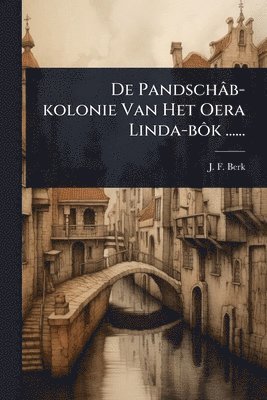bokomslag De Pandschâb-kolonie Van Het Oera Linda-bÃ¿k ......