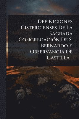 bokomslag Definiciones Cistercienses De La Sagrada CongregaciÃ3n De S. Bernardo Y Observancia De Castilla...