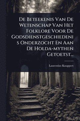 bokomslag De Beteekenis Van De Wetenschap Van Het Folklore Voor De Godsdienstgeschiedenis Onderzocht En Aan De Holda-mythen Getoetst...