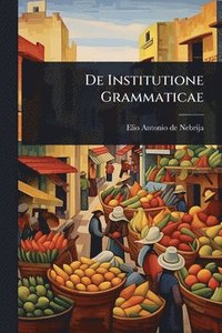 bokomslag De Institutione Grammaticae