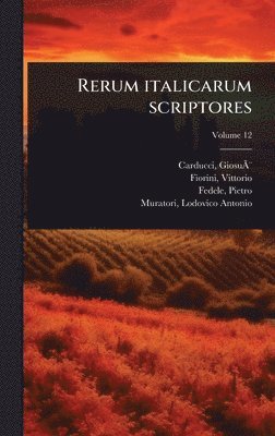 bokomslag Rerum italicarum scriptores