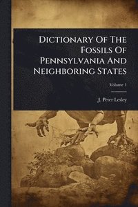 bokomslag Dictionary Of The Fossils Of Pennsylvania And Neighboring States