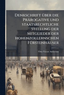 bokomslag Denkschrift Ã1/4ber die Prärogative und staatsrechtliche Stellung der Mitglieder der hohenzollernschen FÃ1/4rstenhäuser
