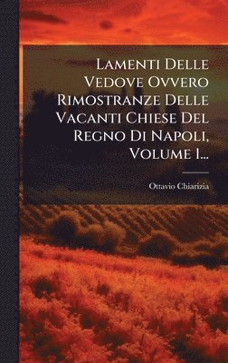 bokomslag Lamenti Delle Vedove Ovvero Rimostranze Delle Vacanti Chiese Del Regno Di Napoli, Volume 1...