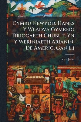 bokomslag Cymru Newydd. Hanes Y Wladva Gymreig Tiriogaeth Chubut, Yn Y Weriniaeth Arianin, De Amerig, Gan L.j