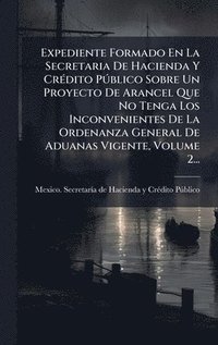 bokomslag Expediente Formado En La Secretaria De Hacienda Y CrÃ(c)dito PÃ°blico Sobre Un Proyecto De Arancel Que No Tenga Los Inconvenientes De La Ordenanza Gen
