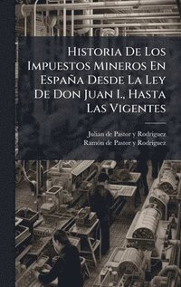 bokomslag Historia De Los Impuestos Mineros En España Desde La Ley De Don Juan I., Hasta Las Vigentes