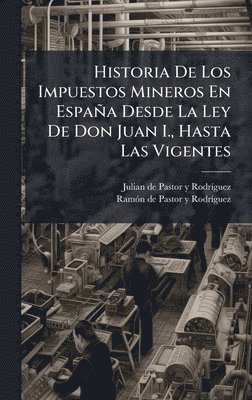 bokomslag Historia De Los Impuestos Mineros En España Desde La Ley De Don Juan I., Hasta Las Vigentes